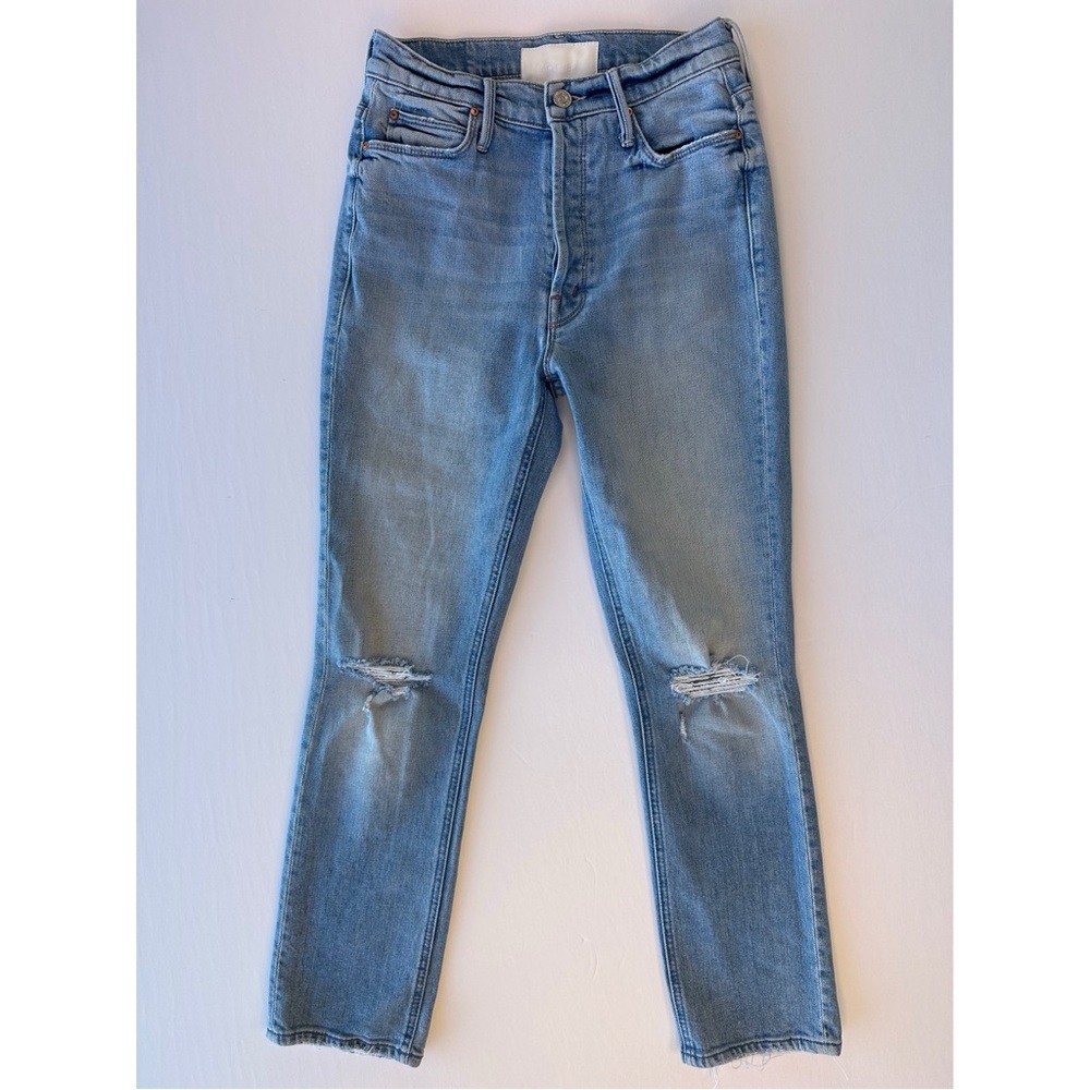 MOTHER Jeans The Dazzler Button Fly Ankle Jeans Really Intoxicated 26 EUC